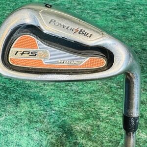 PowerBilt P Pitching Wedge Mens RH Steel Shaft TPS Undercut Cavity Back Single